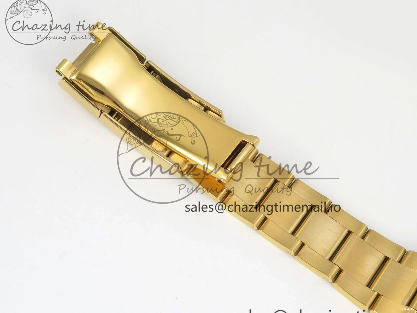 Clone Dial 1:1 YG Edition Daytona Bracelet Super Black Best DD4131 Diamonds YG 126508 on YG Clean 0307